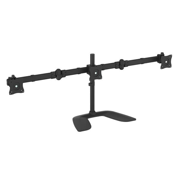StarTech.com Triple-Monitor Desktop Stand - Articulating - For up to 27" Mount