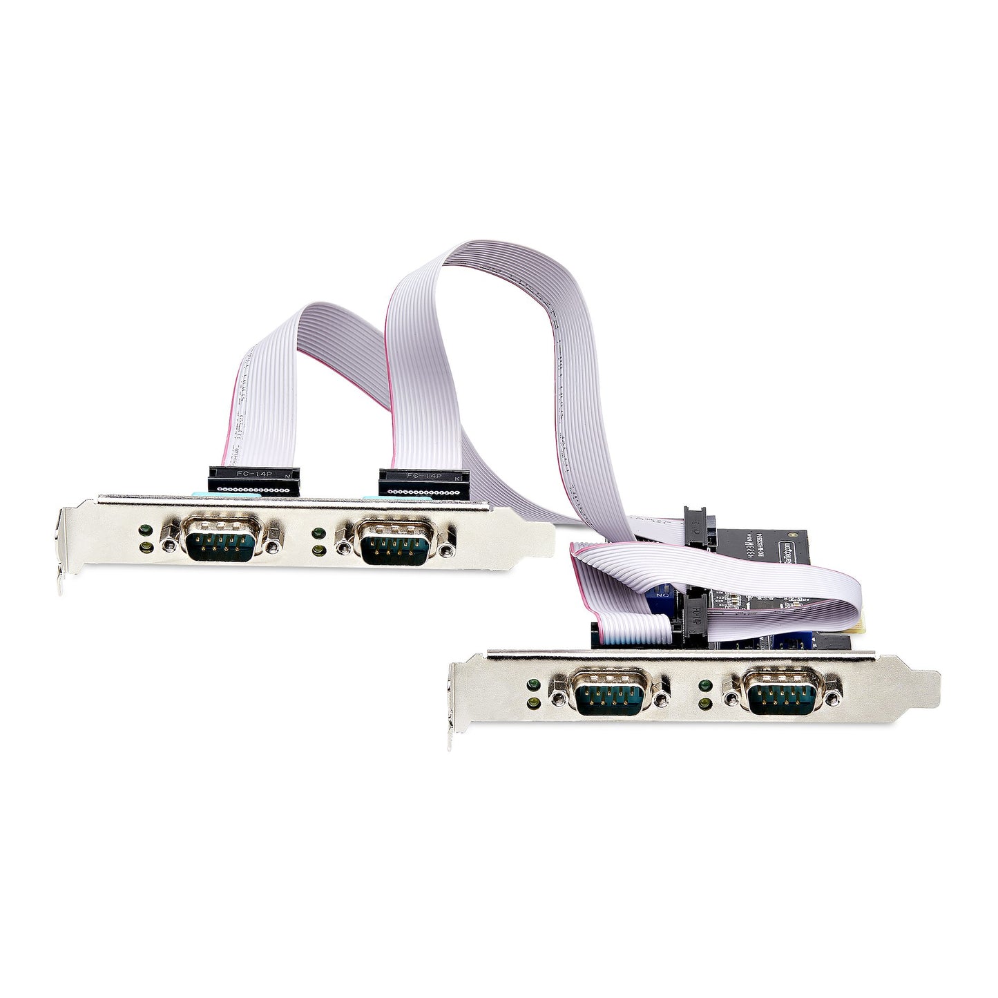 StarTech.com 4-Port Serial PCIe Card, Quad-Port PCI Express to RS232/RS422/RS485 Hub