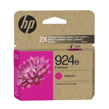 HP 4K0U8NE/924E Magenta Ink Cartridge (800 pages)