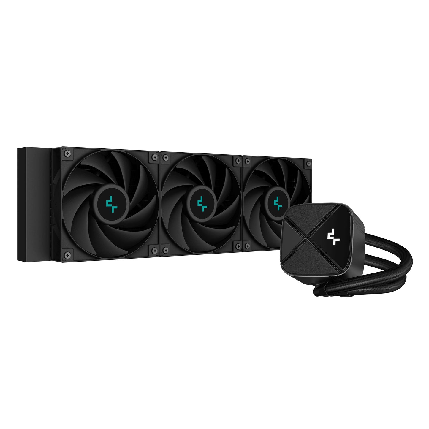 DeepCool LS720S Zero Dark Processor All-in-one liquid cooler 12 cm Black 1 pc(s) Cooling