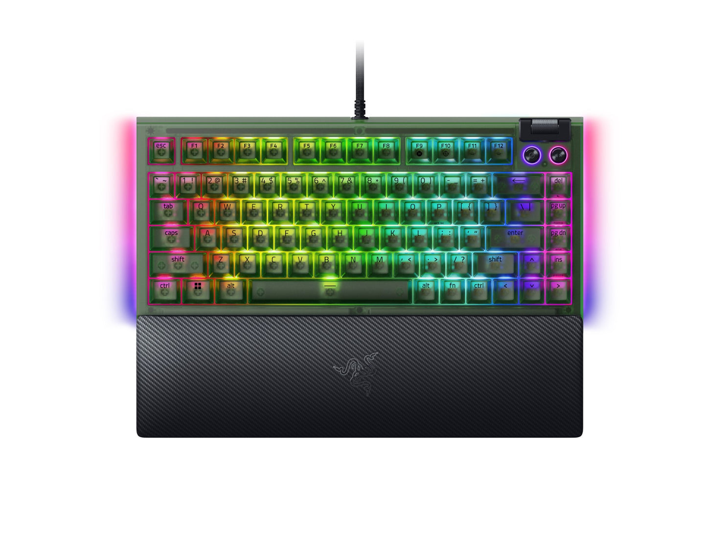 Razer BlackWidow V4 75% Wired Keyboard (Black)