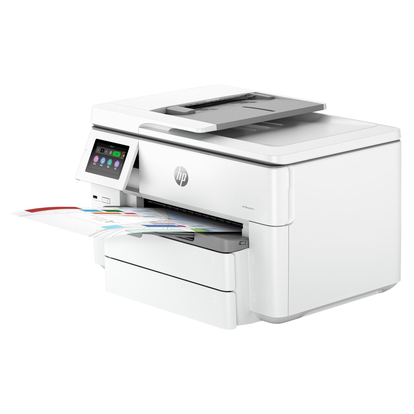 HP OfficeJet Pro 9730e Wireless All-in-One Color Printer, Instant Ink; Two-sided