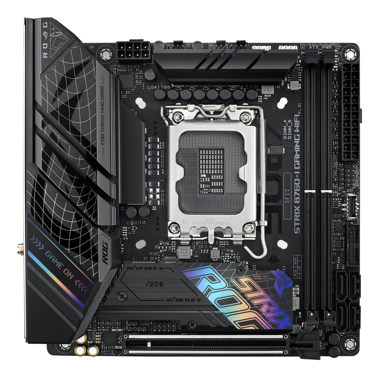 ASUS ROG STRIX B760-I GAMING WIFI Intel B760 LGA 1700 mini ITX Motherboard