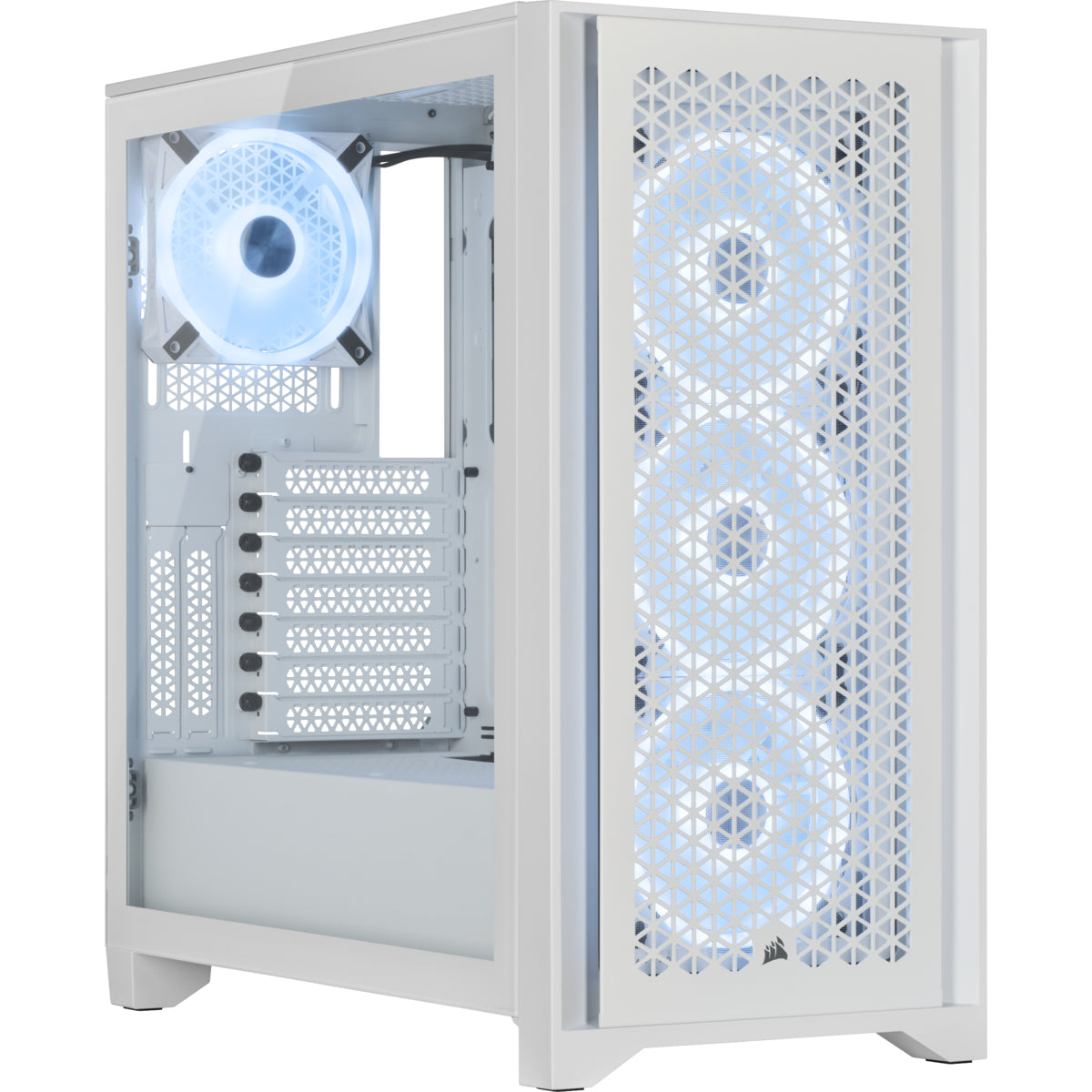 Corsair iCUE 4000D RGB Midi Tower White PC Case