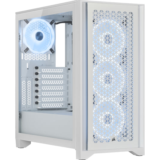 Corsair iCUE 4000D RGB Midi Tower White PC Case