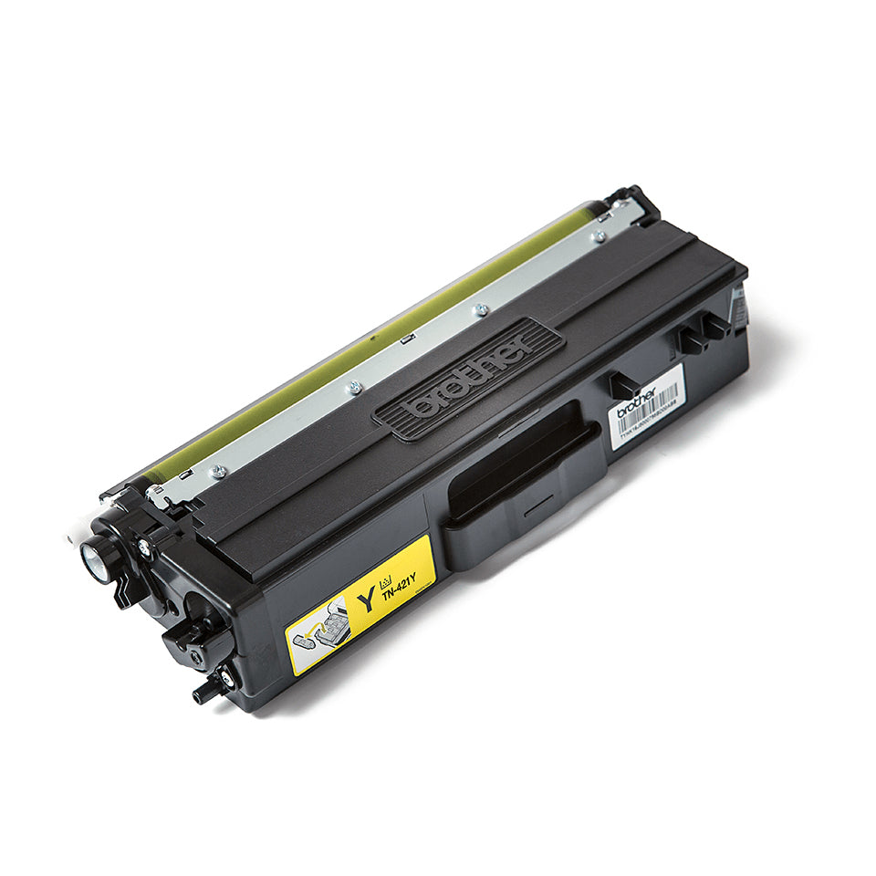 Brother TN-421Y Yellow Toner Cartridge (1.8K pages)