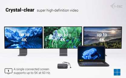 i-tec Power Delivery W USB-C Docking Station 100W (EODPPRO)