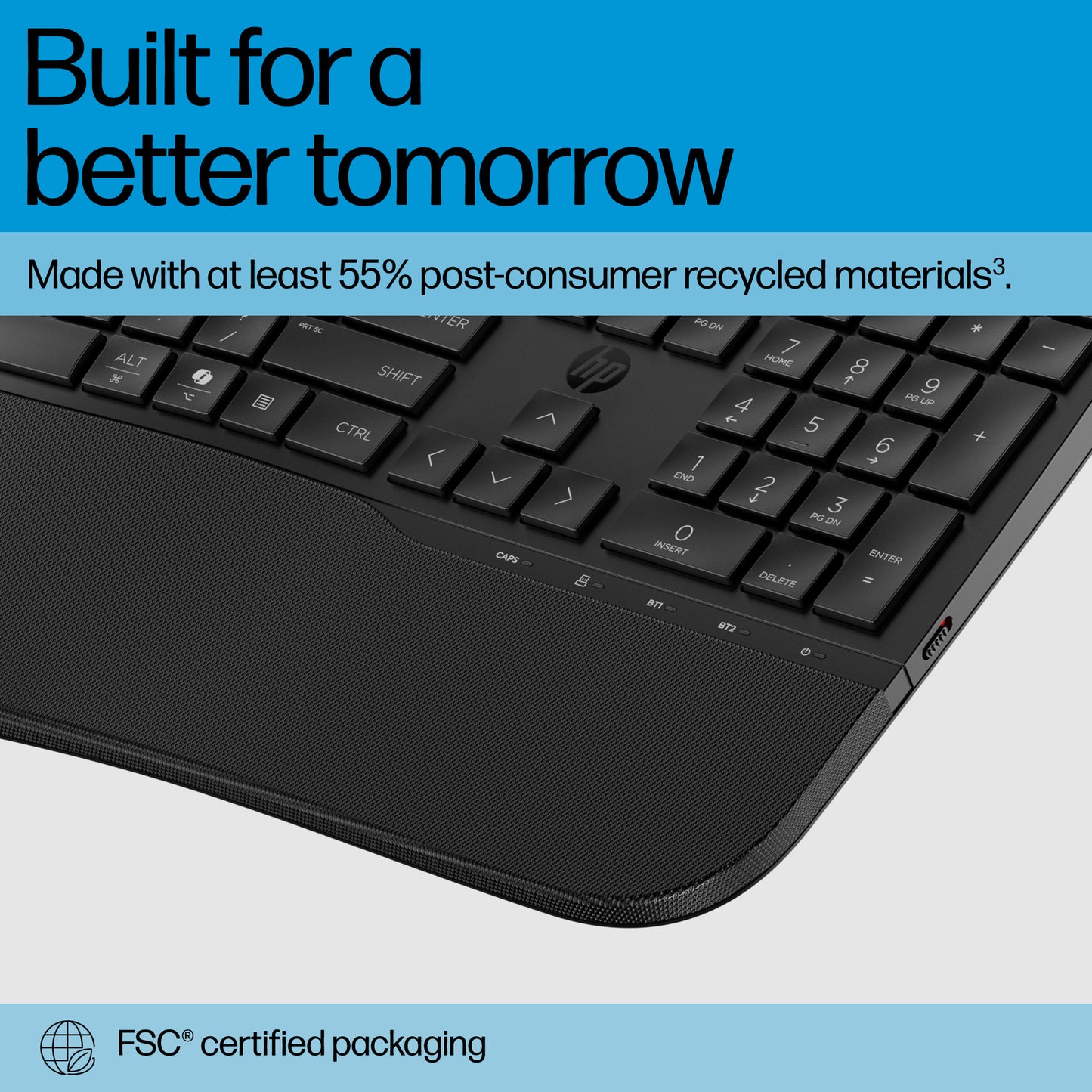 HP 685 Comfort Dual-Mode Wireless Keyboard