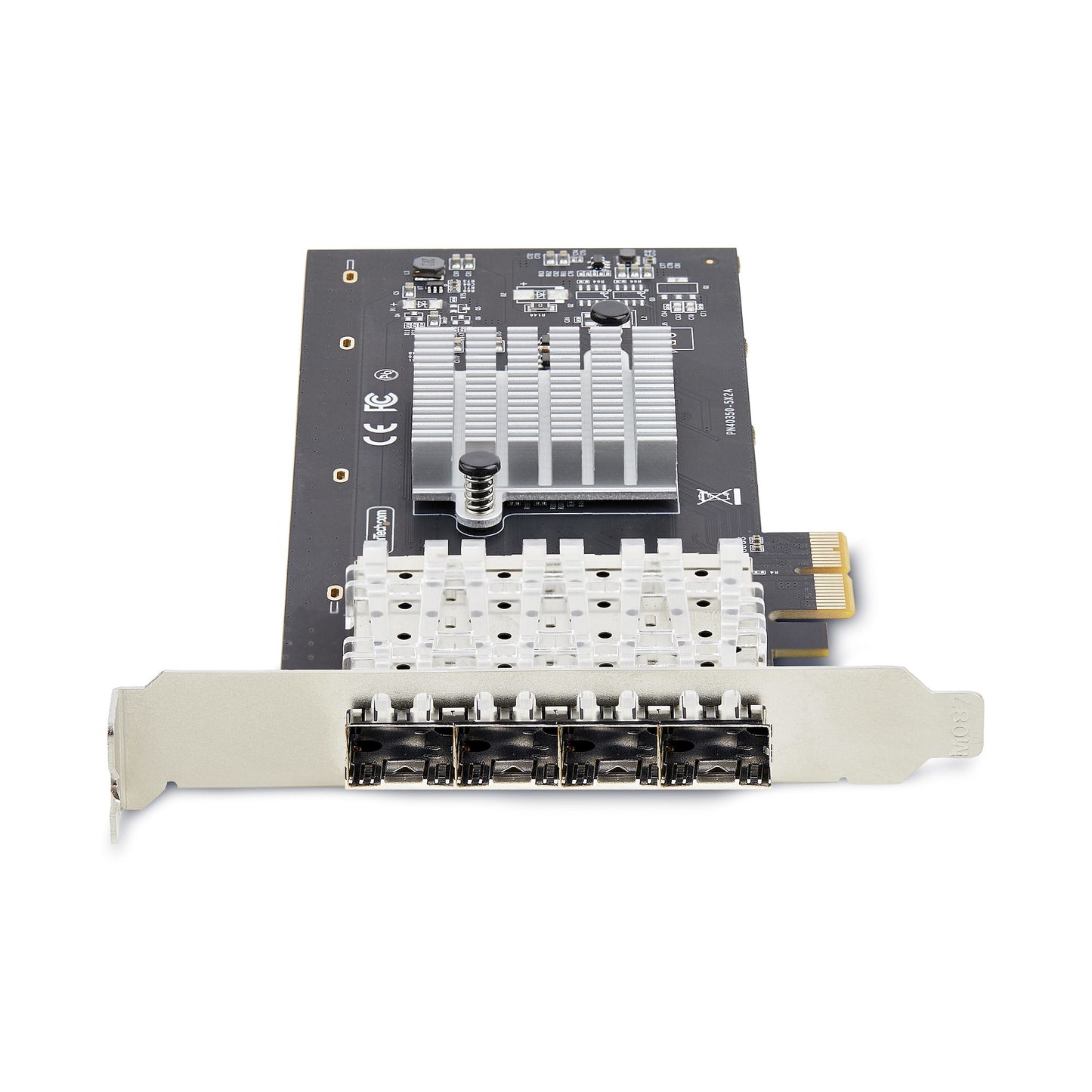 StarTech.com 4-Port GbE SFP Network Card, PCIe 2.0 x2 (x4, x8, x16 Compatible) Network Adapter