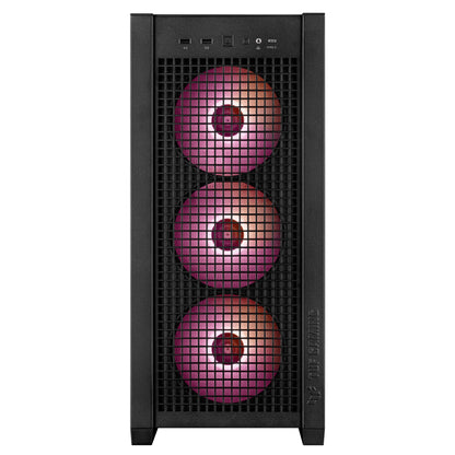 ASUS TUF Gaming GT302 ARGB Midi Tower Black PC Case
