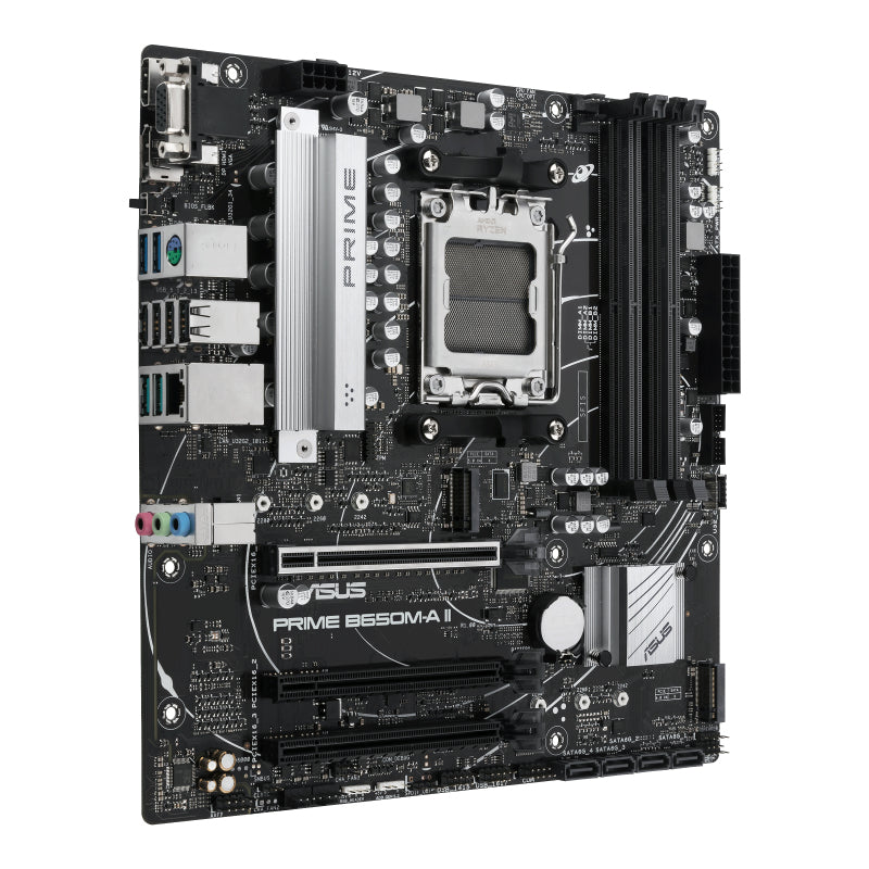 ASUS PRIME B650M-A II-CSM AMD B650 Socket AM5 micro ATX Motherboard