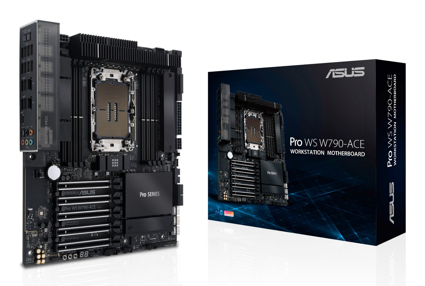 ASUS PRO WS W790-ACE Intel W790 LGA 4677 (Socket E) SSI CEB Motherboard