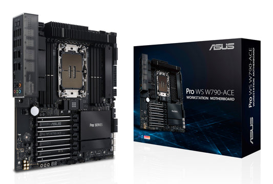 ASUS PRO WS W790-ACE Intel W790 LGA 4677 (Socket E) SSI CEB Motherboard