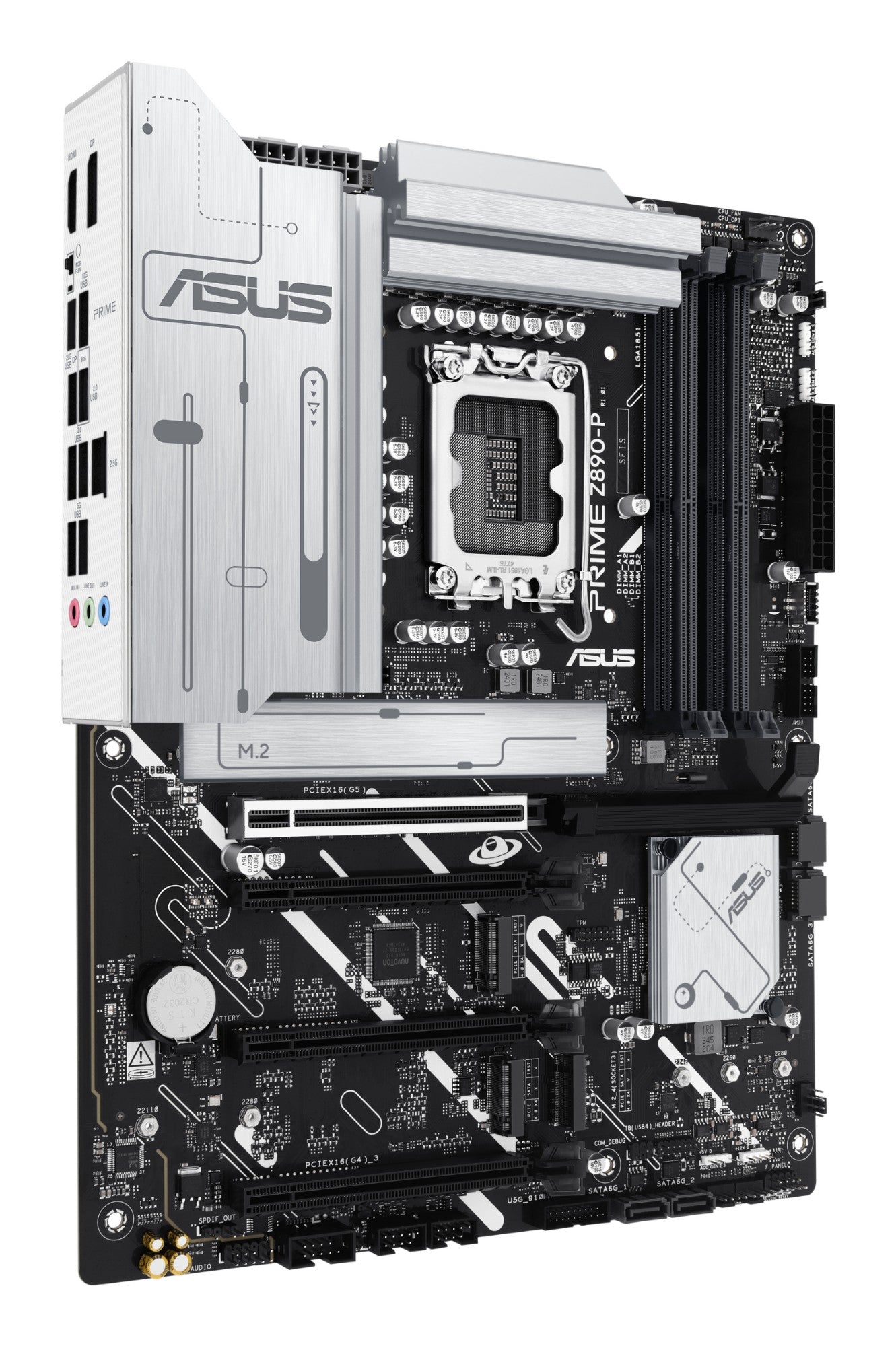 ASUS PRIME Z890-P Intel Z890 LGA 1851 (Socket V1) ATX Motherboard