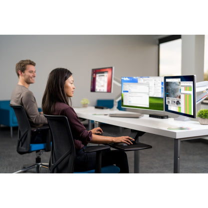 Kensington SmartFit One-Touch Height-Adjustable Single Monitor Arm Mount