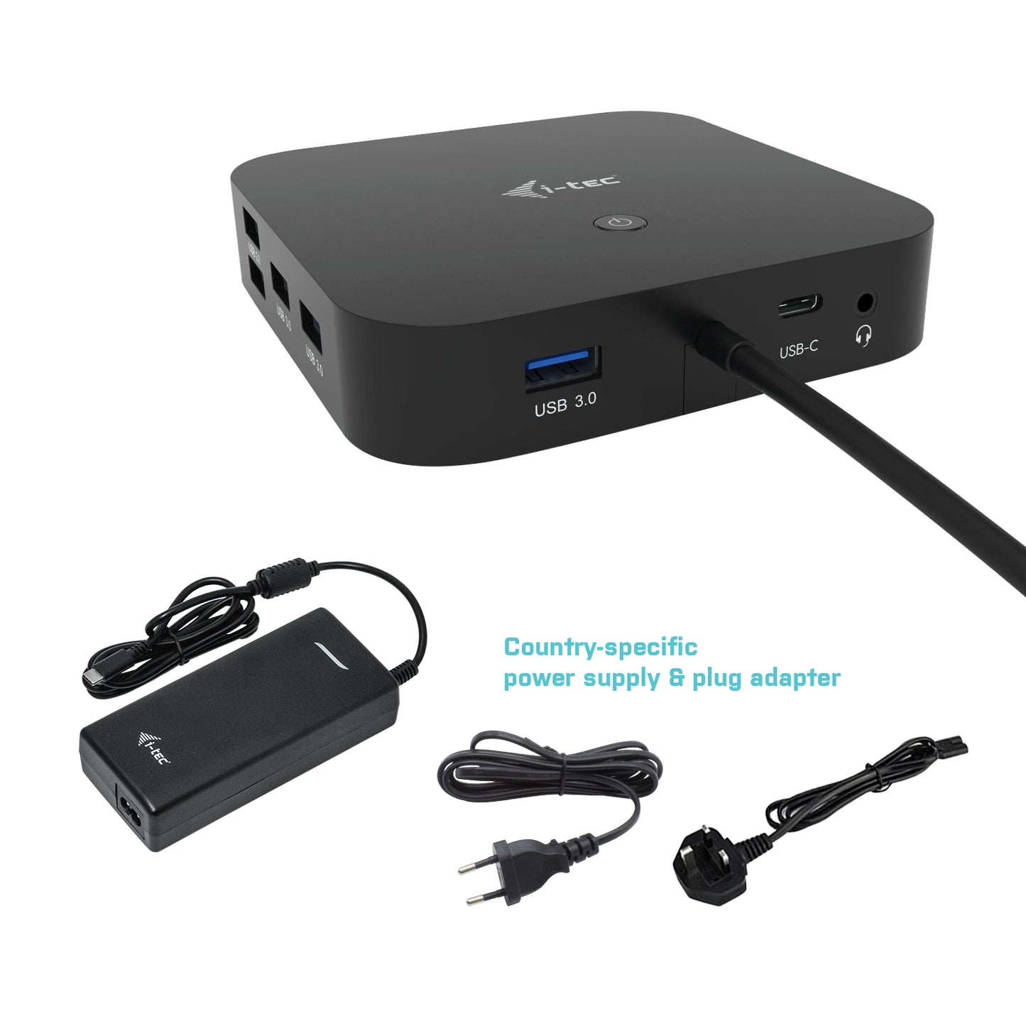 i-tec Power Delivery W USB-C Docking Station 100W (C31HDMIDPDOCKPD100UK)