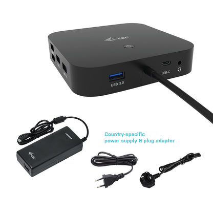 i-tec Power Delivery W USB-C Docking Station 100W (C31HDMIDPDOCKPD100UK)