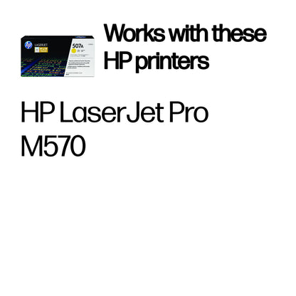 HP CE402A/507A Yellow Toner Cartridge (6K pages, HP LaserJet EP 500)