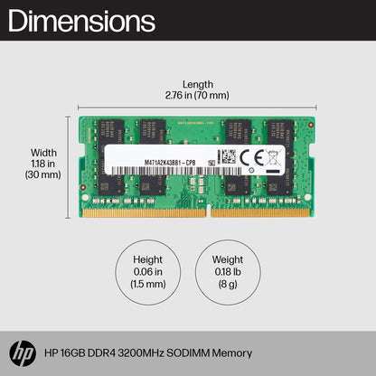 HP 16GB DDR4 3200MT/s SO-DIMM Laptop RAM