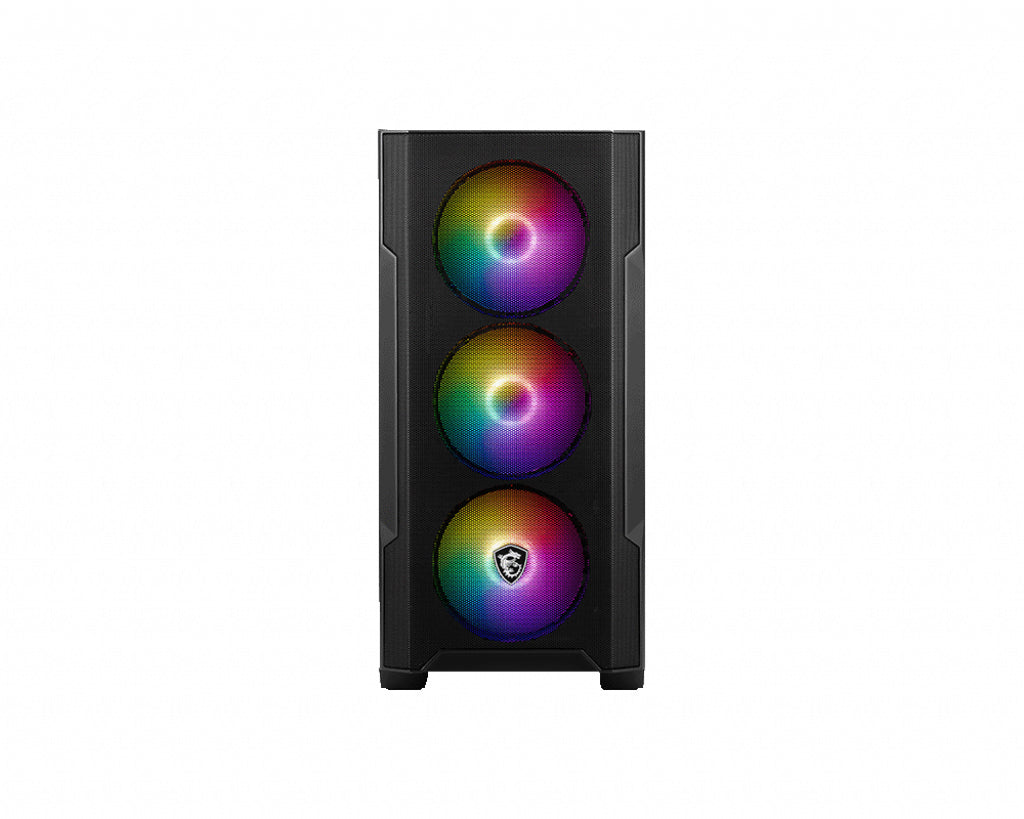 MSI MAG Forge M100R Micro Tower Black, Transparent PC Case