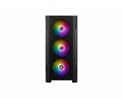 MSI MAG Forge M100R Micro Tower Black, Transparent PC Case
