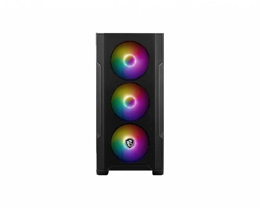MSI MAG Forge M100R Micro Tower Black, Transparent PC Case