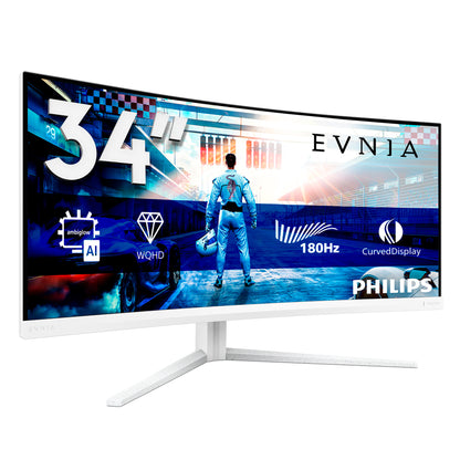 Philips Evnia 5000 34M2C5501A/00 34" UWQHD VA 180Hz Curved Monitor
