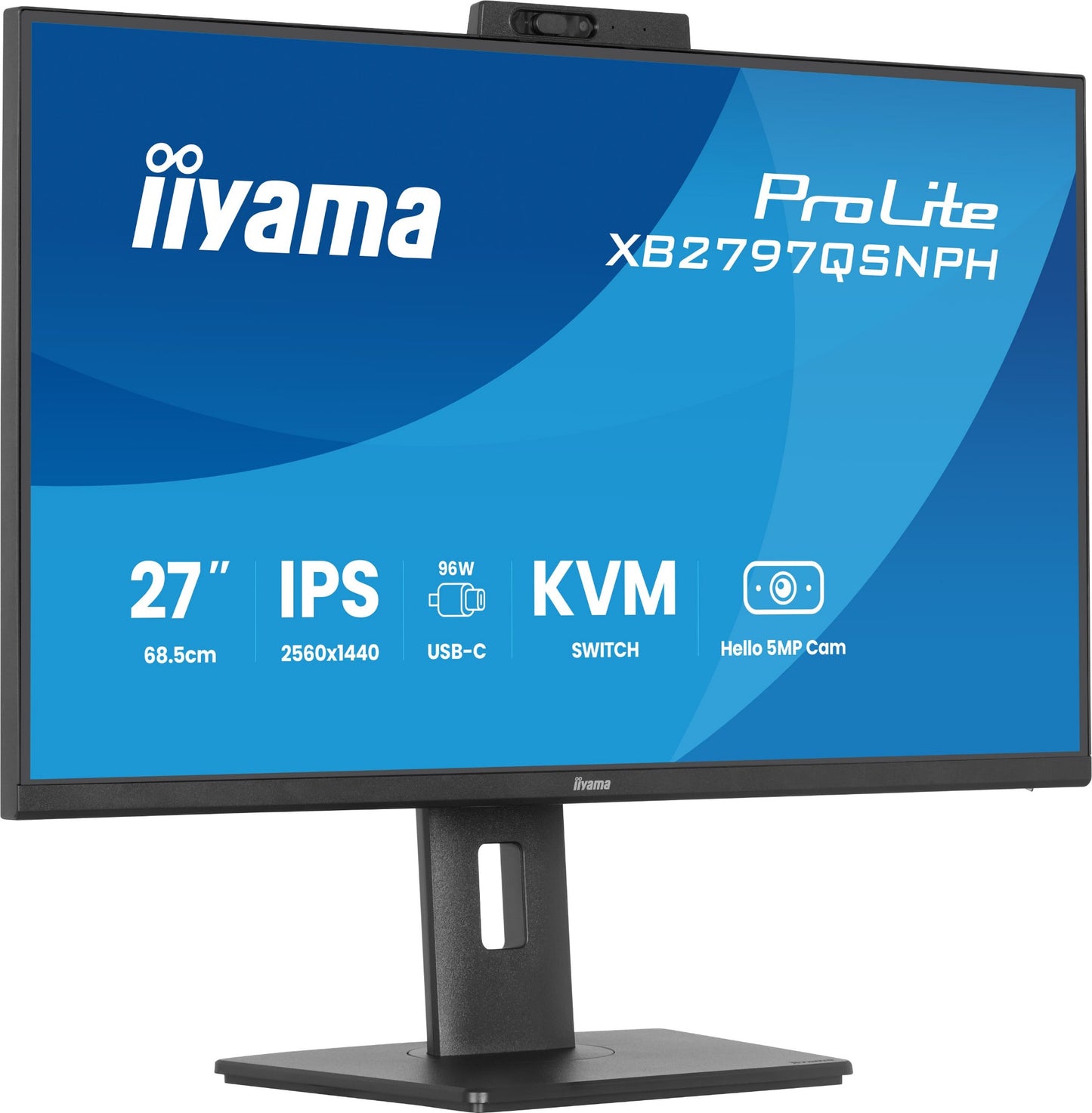 iiyama ProLite XB2797QSNPH-B1 27IN IPS 27" QHD IPS Monitor
