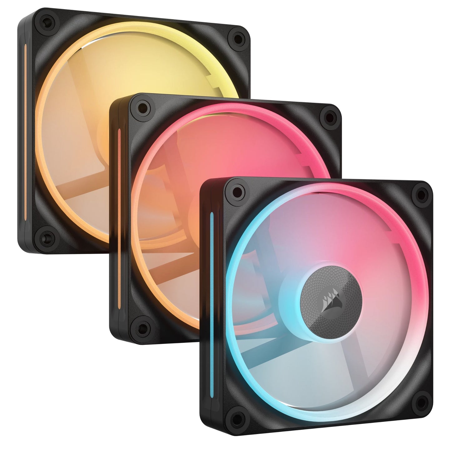 Corsair iCUE LINK LX120-R RGB Computer case Fan 12 cm Black 3 pc(s) Cooling