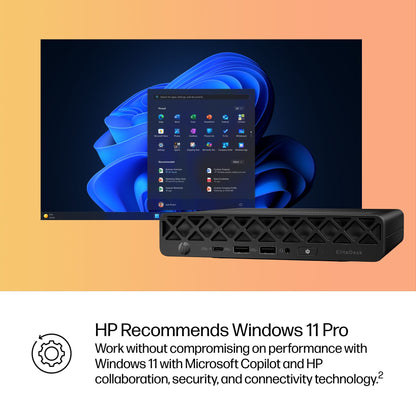HP EliteDesk 8 Core Ultra 5 235T 16GB 512GB SSD Mini PC