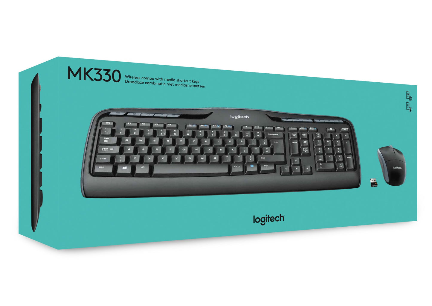 Logitech MK330 Wireless Keyboard & Mouse Combo