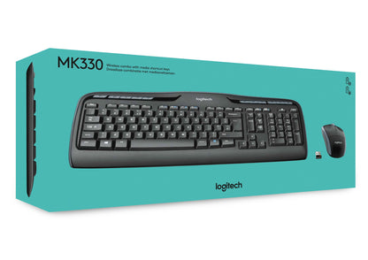Logitech MK330 Wireless Keyboard & Mouse Combo