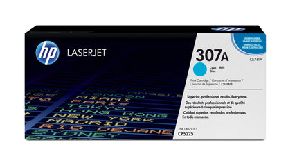 HP CE741A/307A Cyan Toner Cartridge (7.3K pages, HP CLJ CP 5220)