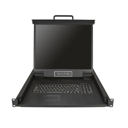 StarTech.com Rackmount KVM Console - Single Port VGA KVM with 19" LCD Monitor for