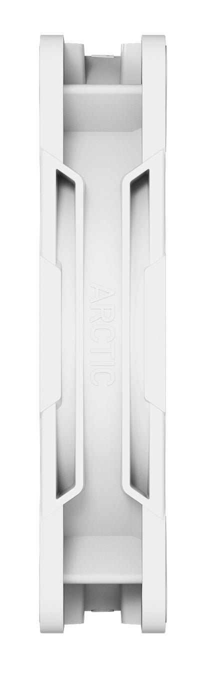ARCTIC Freezer P12 Pro A-RGB (White) - 3 Pack 120 mm A-RGB PWM Fan with Cable Cooling
