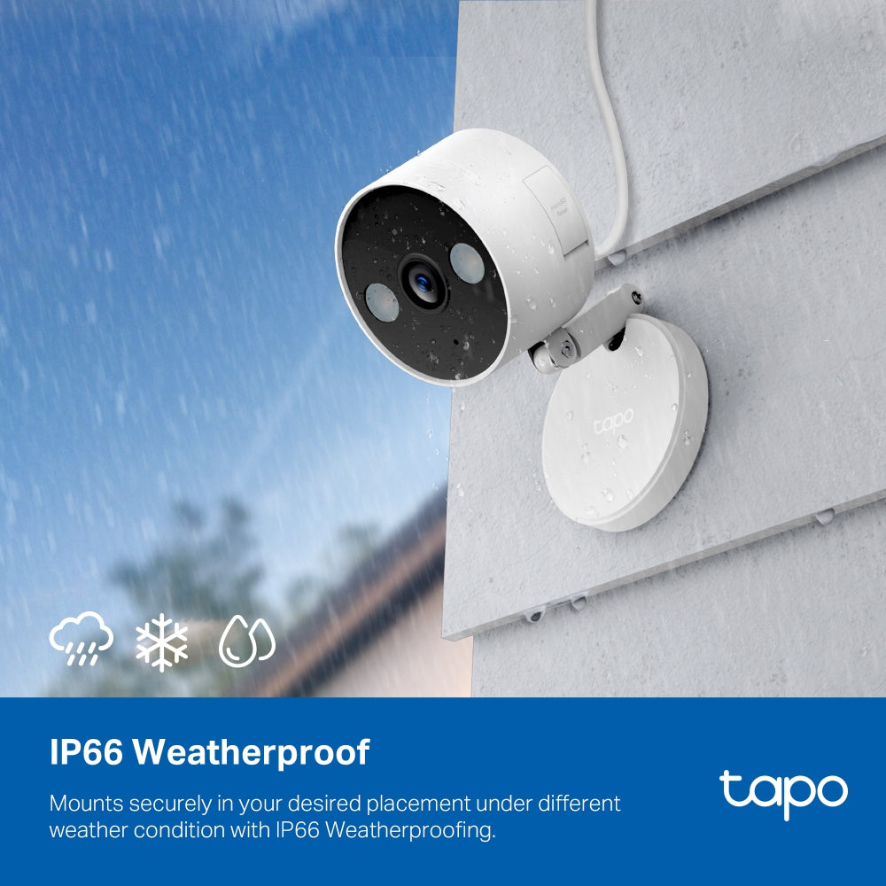 TP-LINK Tapo Indoor/Outdoor Home Security Wi-Fi Camera