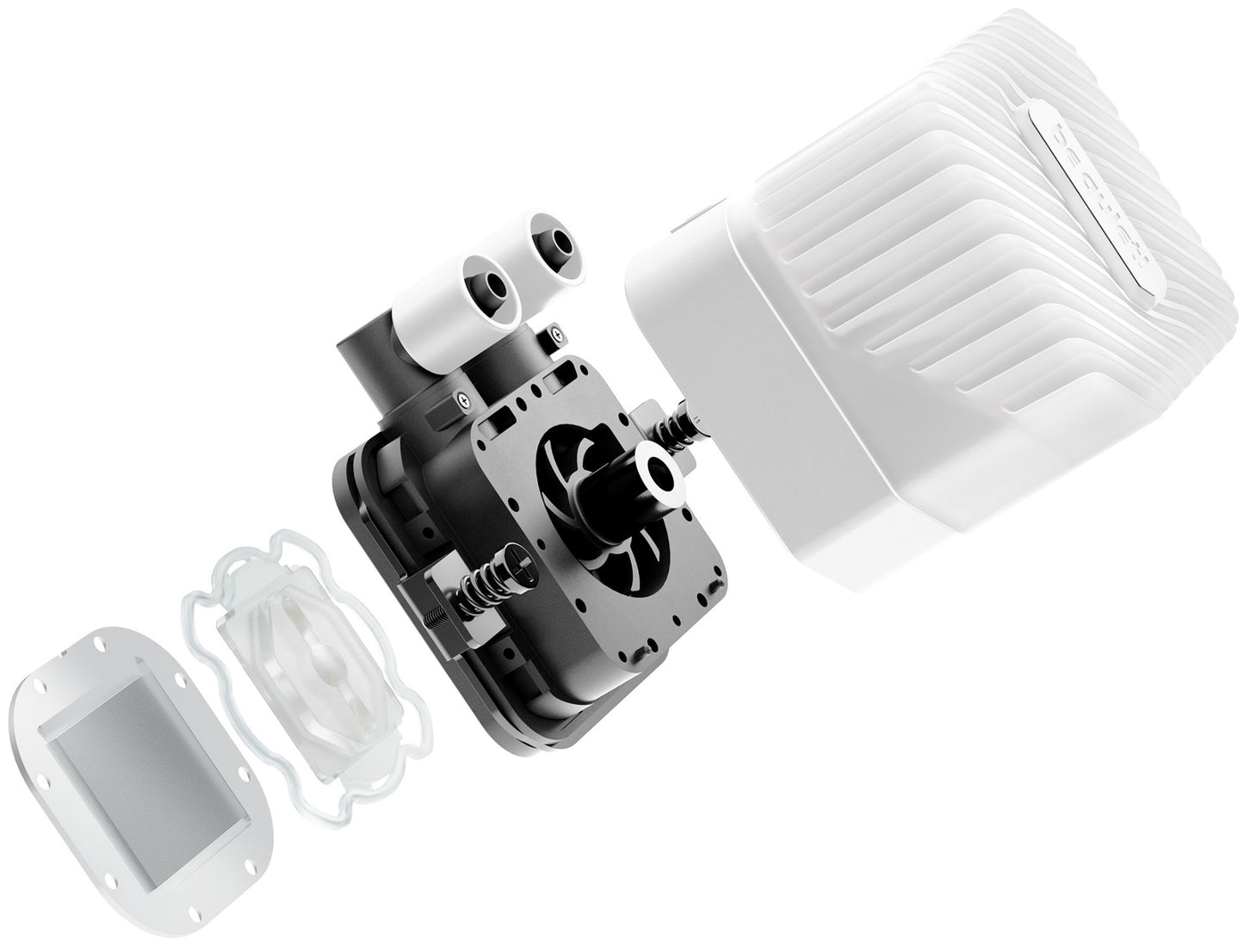 be quiet! LIGHT LOOP 360mm White Processor All-in-one liquid cooler 12 cm 1 pc(s) Cooling