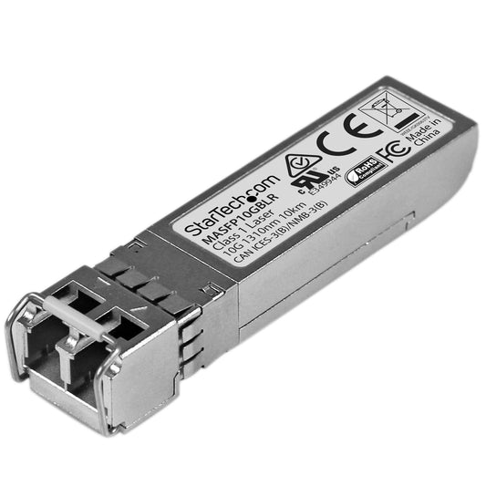StarTech.com Cisco Meraki MA-SFP-10GB-LR Compatible SFP+ Module - 10GBASE-LR - 10GbE Single Mode Fiber SMF Optic Transceiver - 10GE Gigabit Ethernet SFP+ - LC 10km - 1310nm - DDM Cisco Meraki MS225, MX400, MS250 Networking