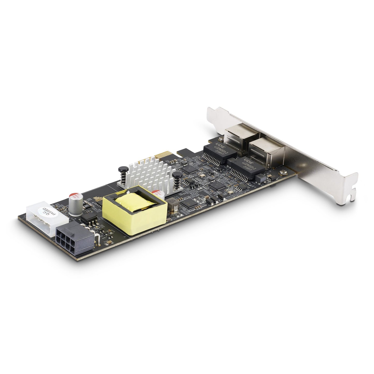 StarTech.com 2-Port 2.5Gbps NBASE-T PoE Network Card, Dual Intel I225-V, 802.3af/at Network Adapter