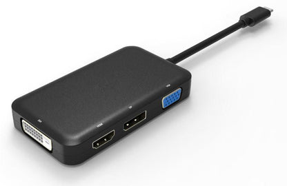 Microconnect USB3.1CCOM10 USB graphics adapter 3840 x 2160 pixels Black Hub
