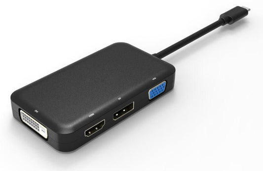 Microconnect USB3.1CCOM10 USB graphics adapter 3840 x 2160 pixels Black Hub