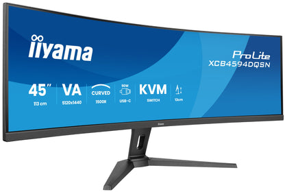 iiyama G-MASTER 44.5" DQHD VA 165Hz Curved Monitor