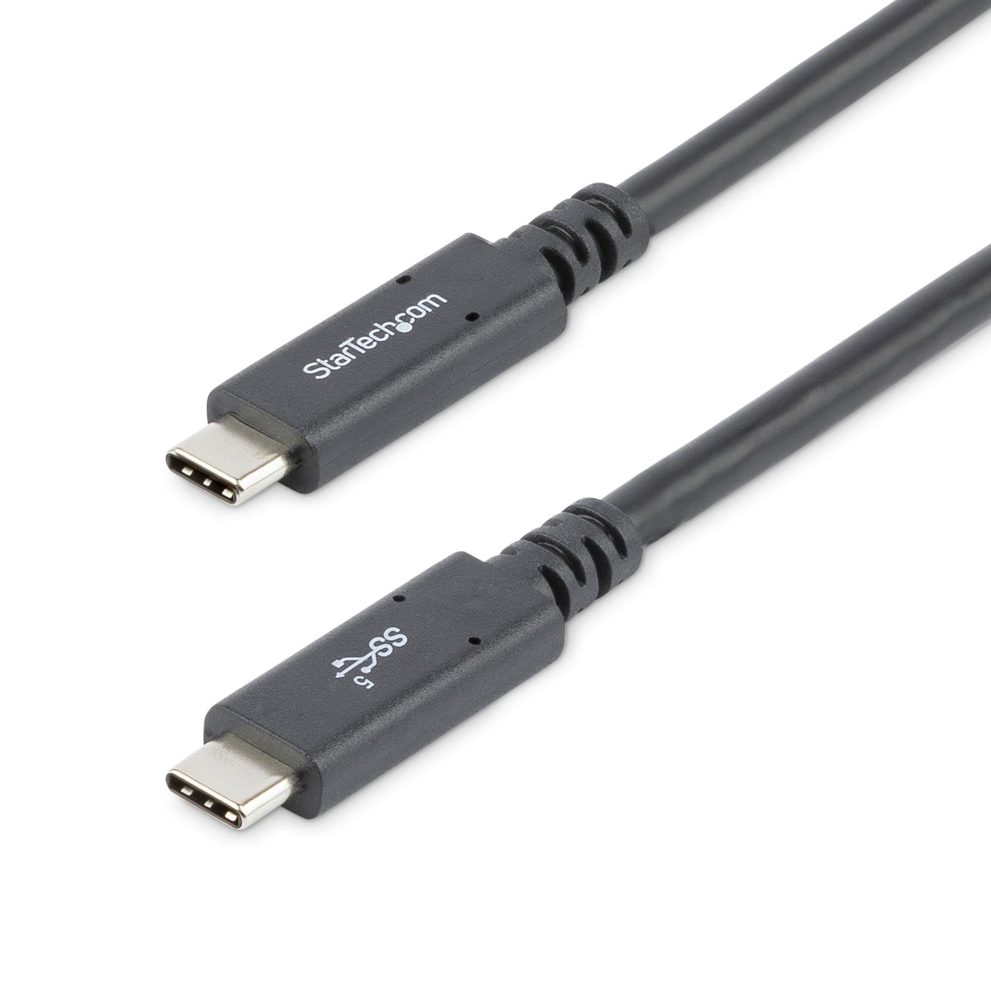 StarTech.com 6ft (1.8m) USB-C Cable, USB 5Gbps, 100W (5A) Power Delivery, Certified