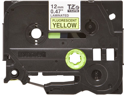 Brother TZE-C31 DirectLabel black on yellow Laminat 12mm x 5m for Brother P-Touch TZ Labels