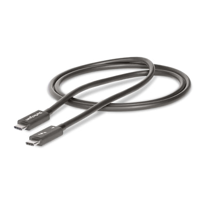 StarTech.com 3.3ft (1m) Thunderbolt 4 Cable - 40Gbps - 100W PD - 4K/8K Video