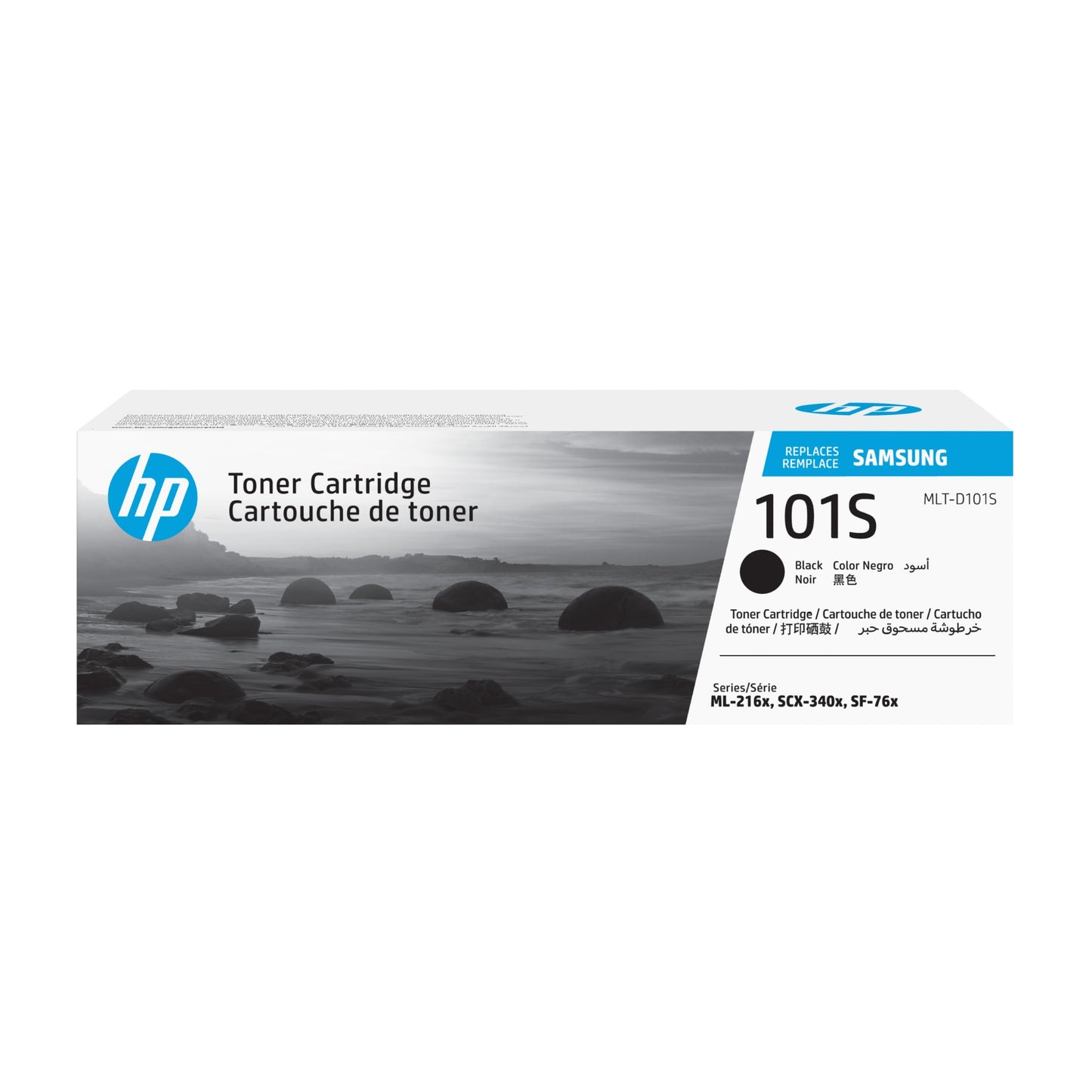 HP SU696A/MLT-D101S Black Toner Cartridge (1.5K pages, Samsung ML 2160)
