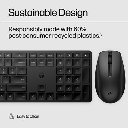 HP 650 Wireless Keyboard & Mouse Combo