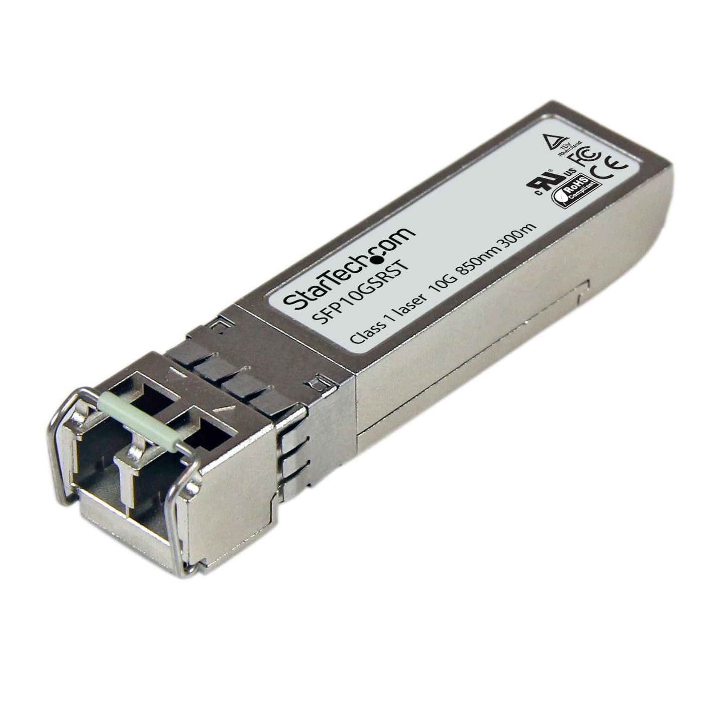 StarTech.com Cisco SFP-10G-SR Compatible SFP+ Module - 10GBASE-SR - 10GbE Multimode Fiber MMF Optic Transceiver - 10GE Gigabit Ethernet SFP+ - LC 300m - 850nm - DDM Cisco Firepower, ASR9000, C9300 Networking