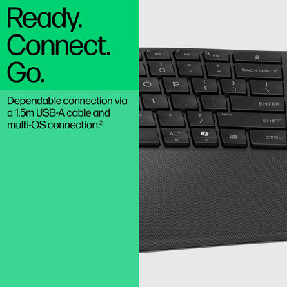 HP 480 Comfort Wired Keyboard