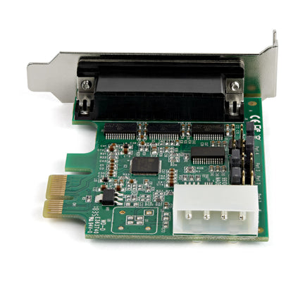 StarTech.com 4-port PCI Express RS232 Serial Adapter Card - PCIe RS232 Serial Host Hub (4S953LP)